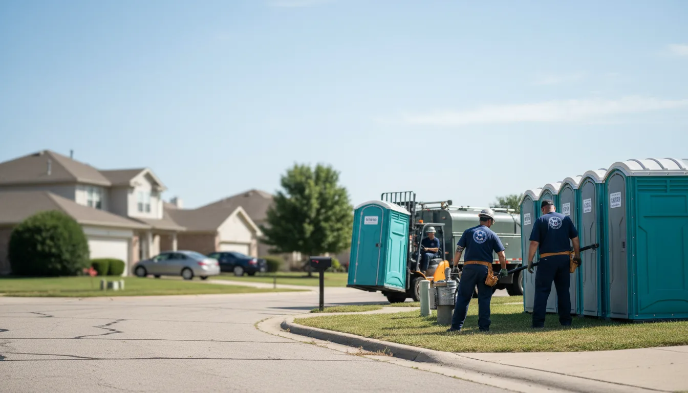Porta Potty Rental in Valley Springs, AR near me